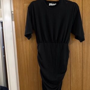 Chic Black Midi Dress